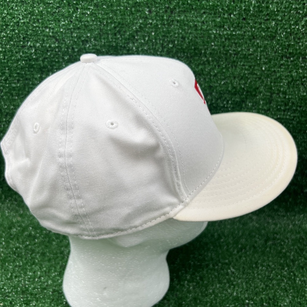 New Era Texas Raiders White Baseball Hat Red Embroidered Logo Adjustable 2012 - Picture 5 of 10